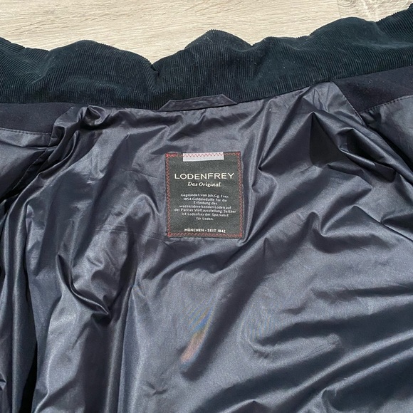 Lodenfrey Mens Wool Quilted Coat​ - Picture 8 of 9